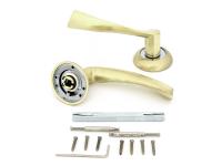 Ручка дверная Фабрика замков FZ 03-C SG Матовое золото