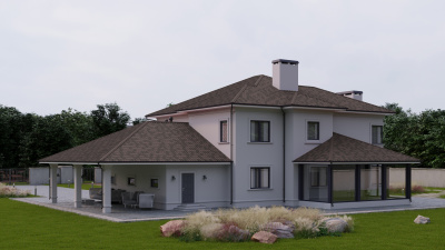 Ондувилла_на доме_коричневый_2