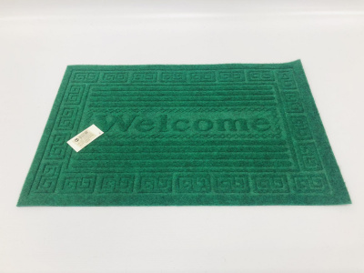 ЦБ-00066261    Ковер ROOM BROOM   37х57см Зеленый, Welcome орнамент