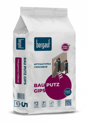 Bau Putz Gips 5кг вправо